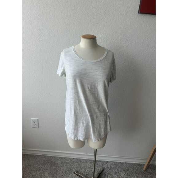 Lululemon Love Crew III 3 Space Dye Ice Grey Alpine White - Picture 4 of 6